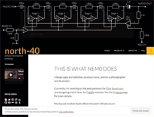 Tablet Screenshot of north-40.net